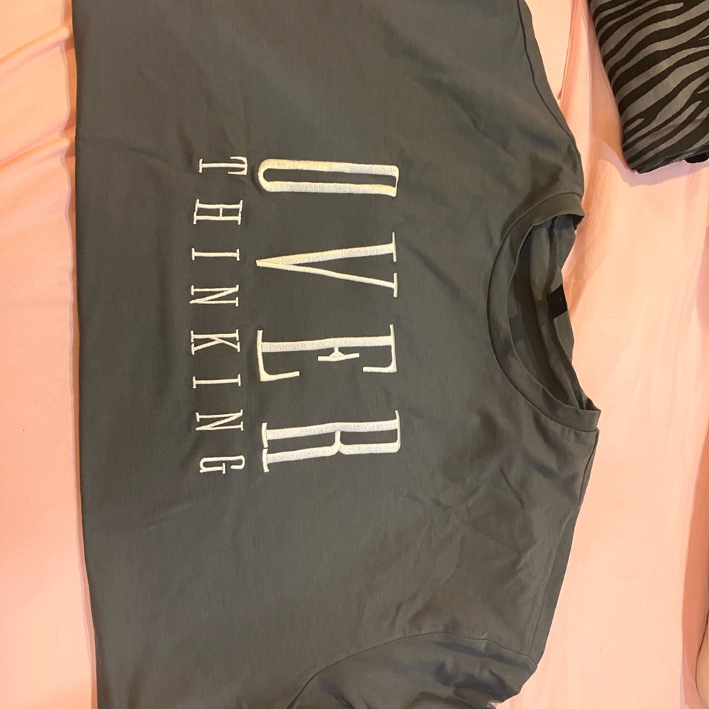 Basic Oversized embroidered T-Shirt NEVER WORN!